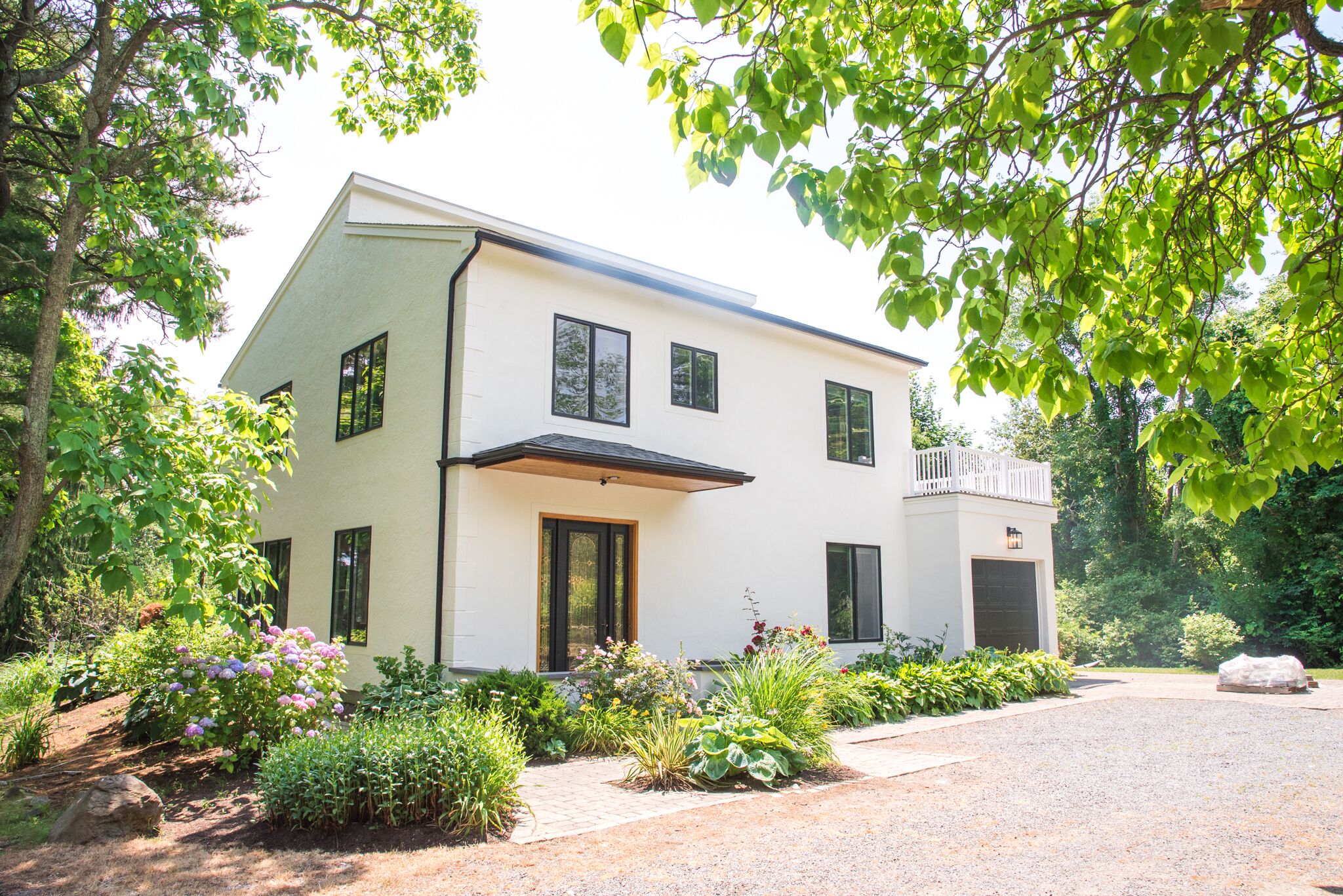 Front of the house
