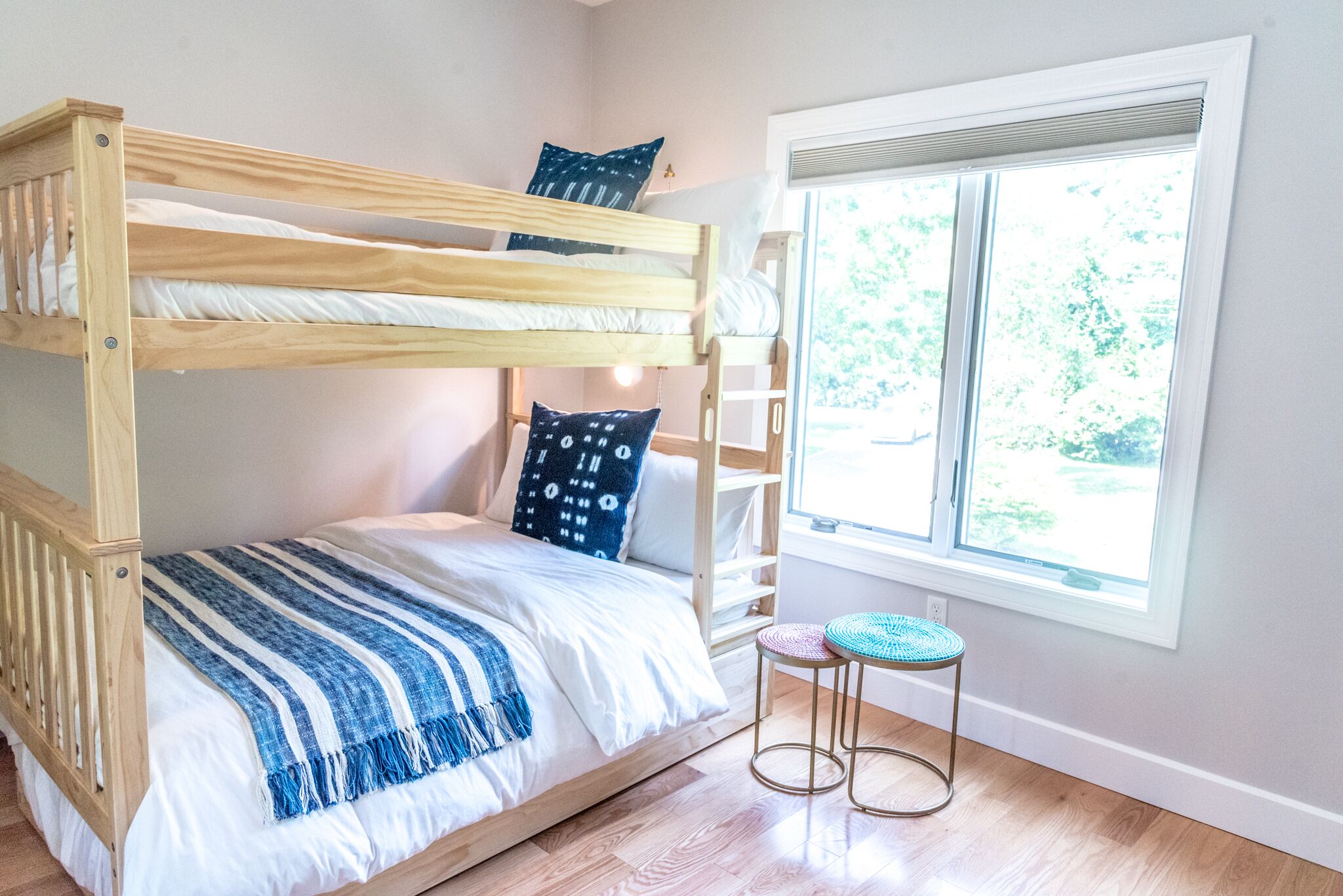 Bunk bed big enough for kids/adults.